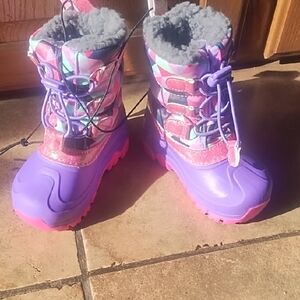 # 0111 Colorful Kids Snow Boots